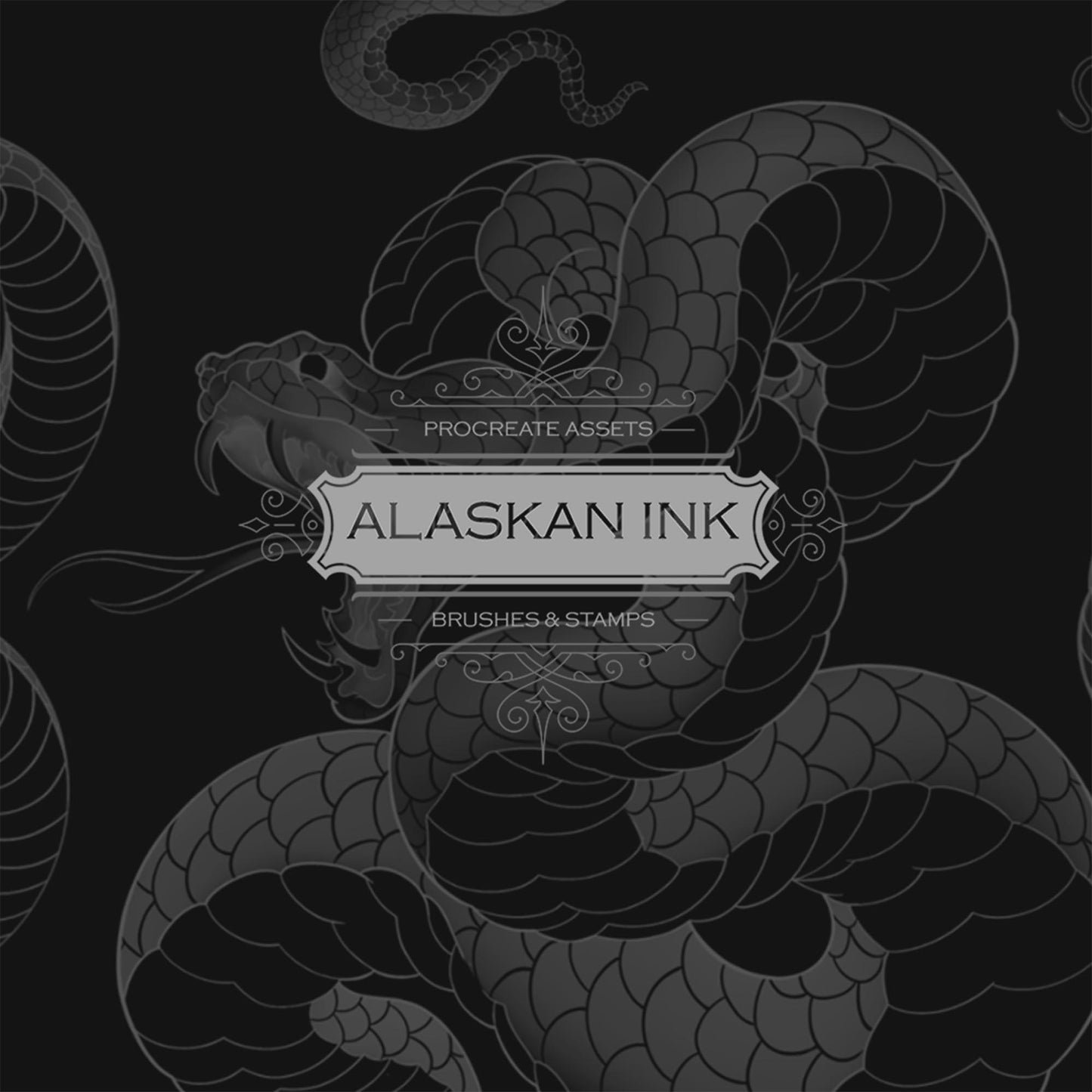 35 Wings Tattoo Brushset for Procreate app by Alaskan ink studio
